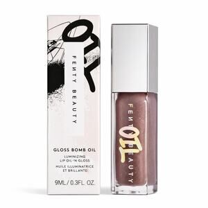 Fenty Beauty Gloss Bomb Oil Luminizing Lip Oil - Rose Amber NIB